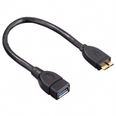 HAMA USB 3.0 OTG Adapter Cable micro plu