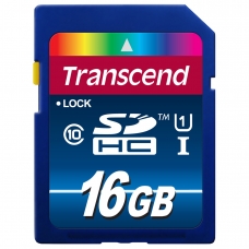 TRANSCEND 16GB SDHC Class10 UHS-I 300X