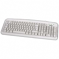 HAMA BASIC KEYBOARD K210 WHITE EN/LT/RU